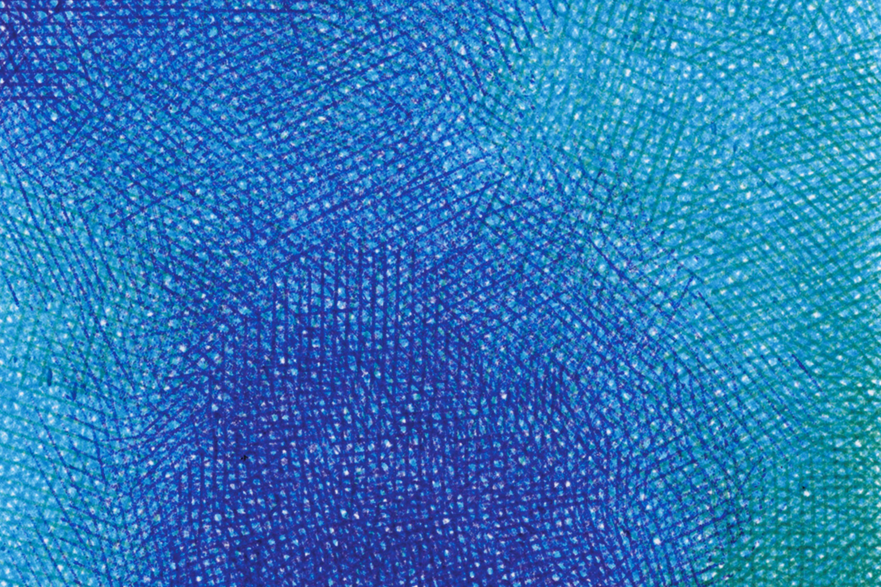 Source VII, 2024 - Stylos à bille BIC sur papier - 15x15 cm - Inès de Chefdebien