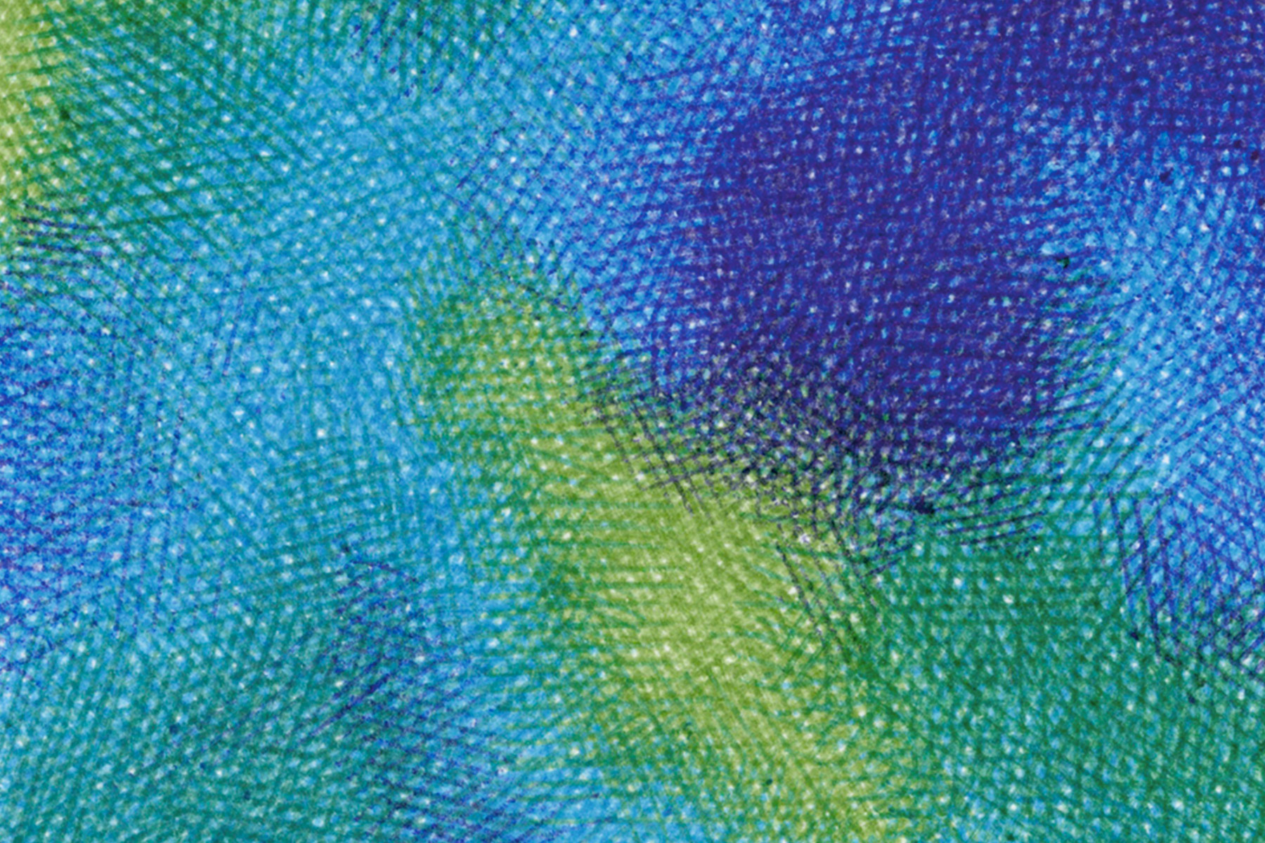 Source VI, 2024 - Stylos à bille BIC sur papier - 15x15 cm - Inès de Chefdebien